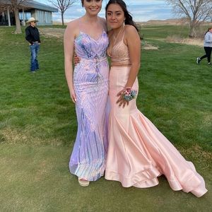 Bold special occasion dress